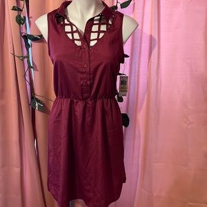Boysenberry Material Girl Dress
